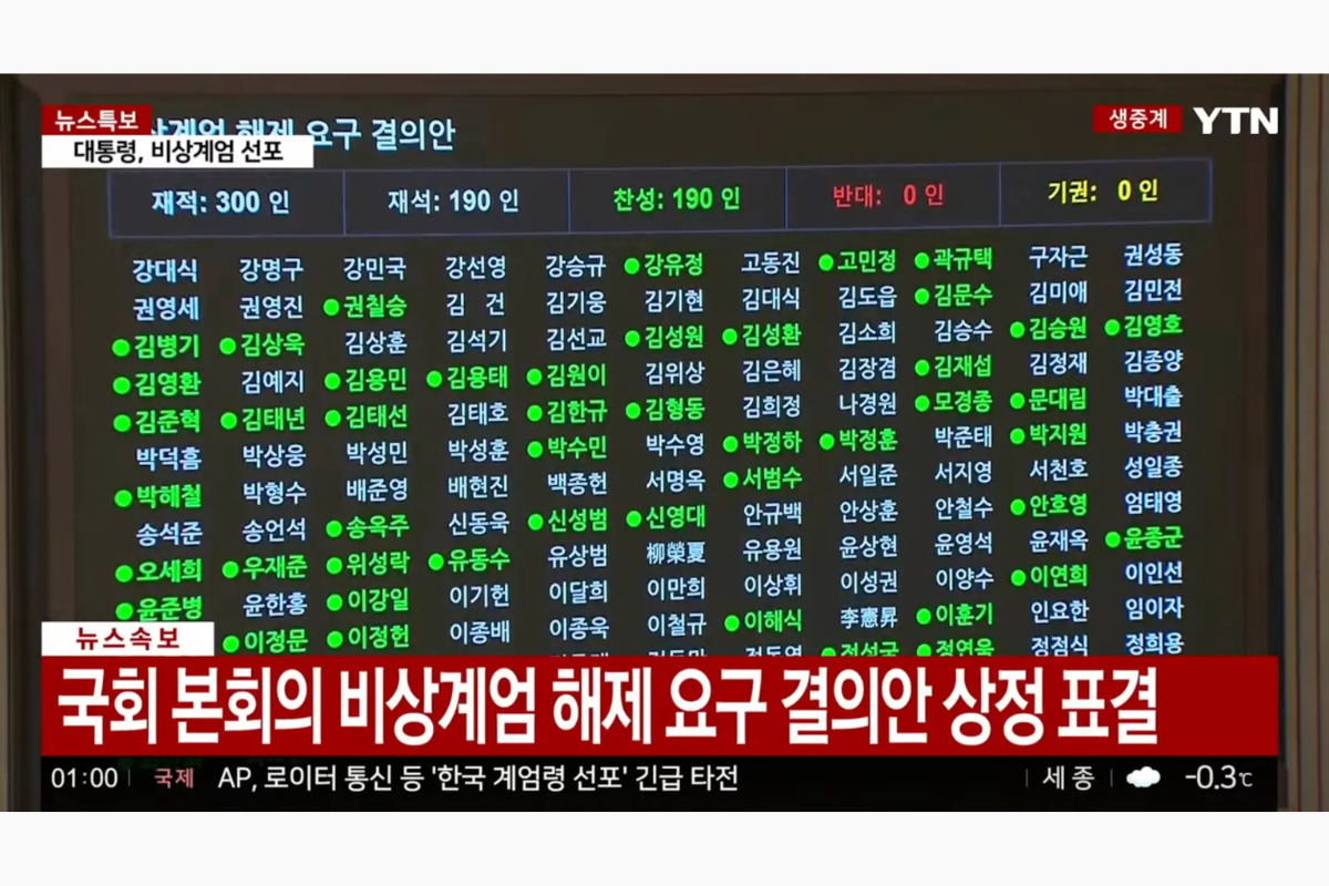 韓國戒嚴令 韓國戒嚴令影響 緊急戒嚴 韓國政府 國會 韓國新聞 韓國最新消息 韓國安全 韓國社會