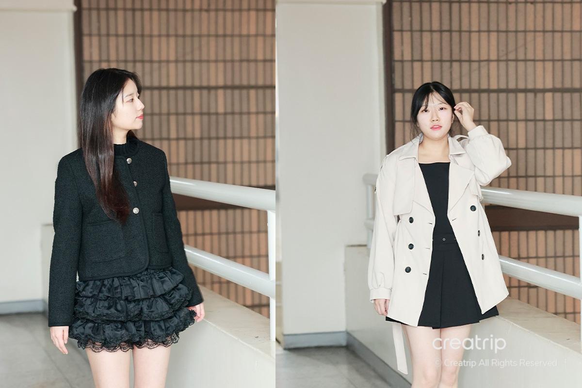 韓國旅遊 首爾體驗 流行服飾租借 韓國服裝租借 TRAVWEAR 旅遊租借衣服