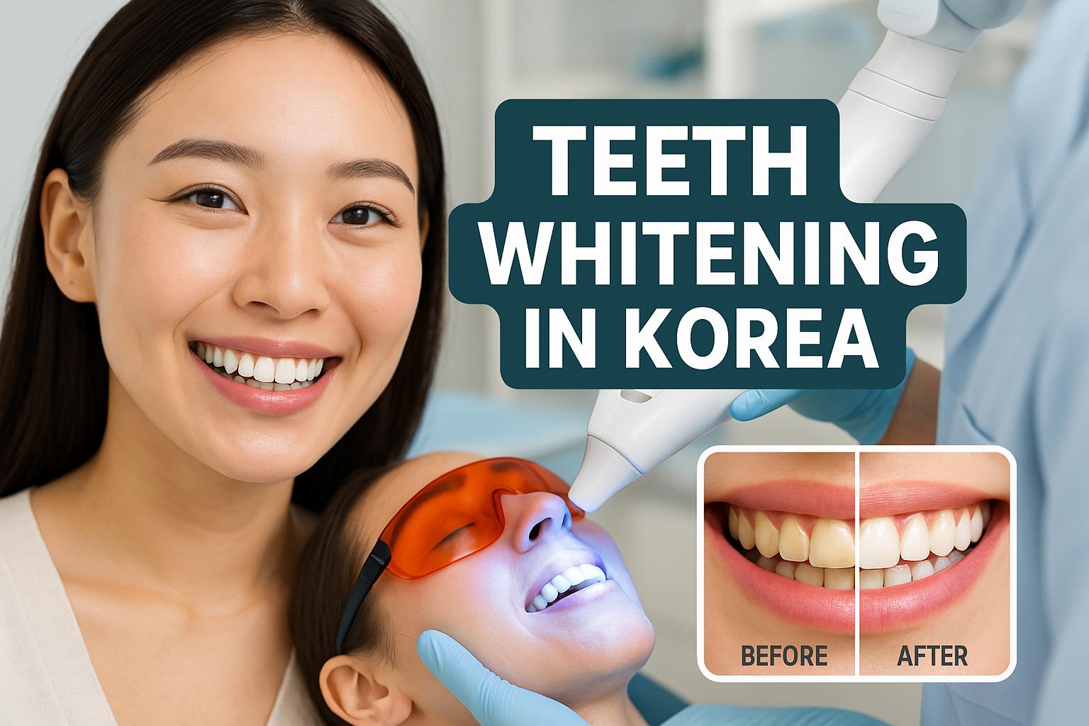 Complete Guide to Teeth Whitening in Korea: Procedures, Costs & Why Americans Are Flying Across the Pacific