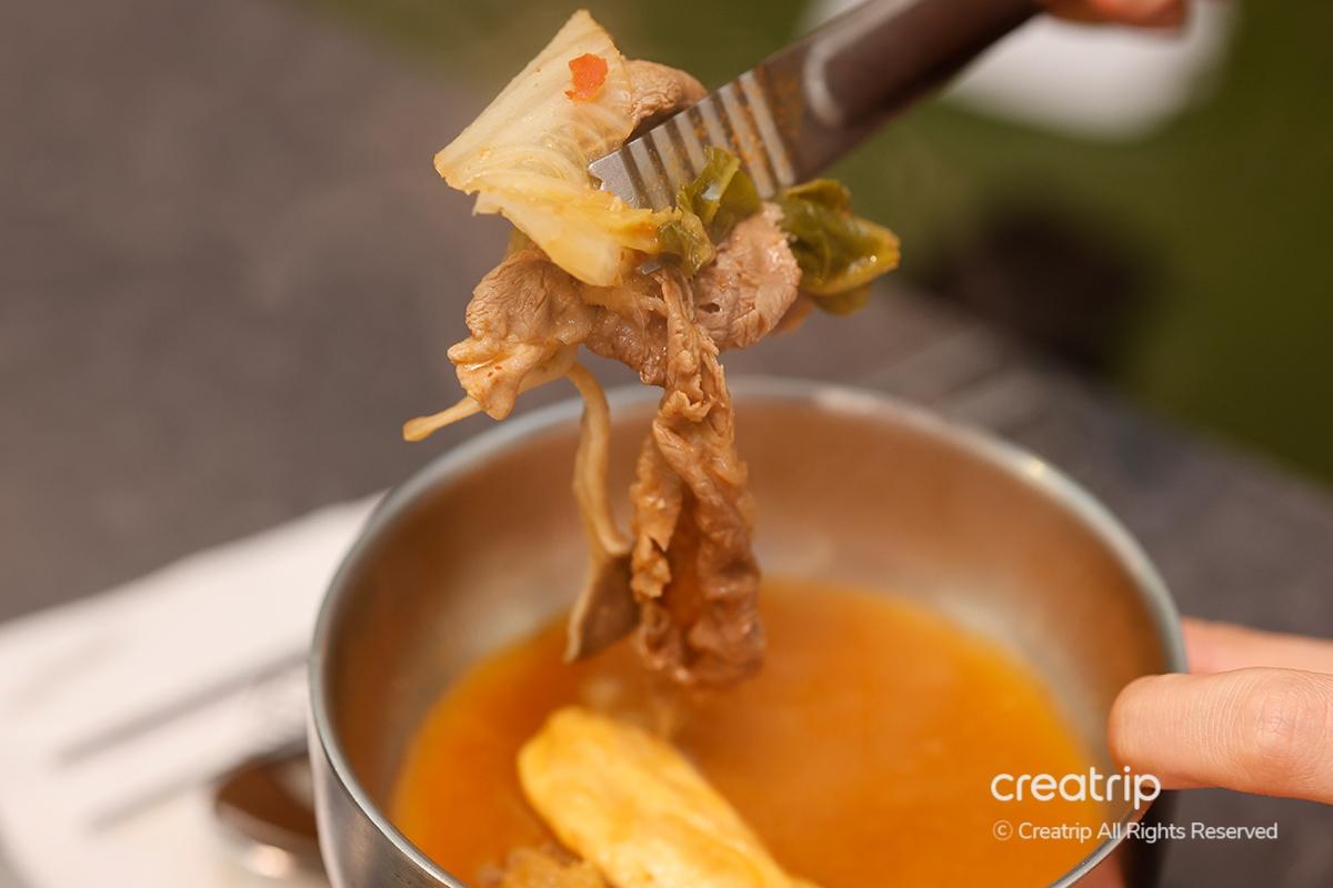 圣水站 圣水美食 刀削面 韩国刀削面 崔家蕈菇火锅刀削面