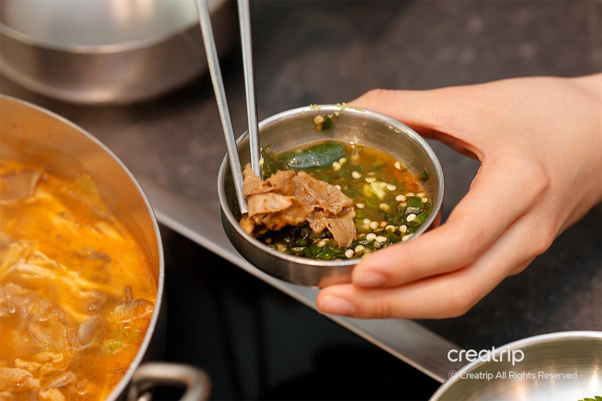 圣水站 圣水美食 刀削面 韩国刀削面 崔家蕈菇火锅刀削面