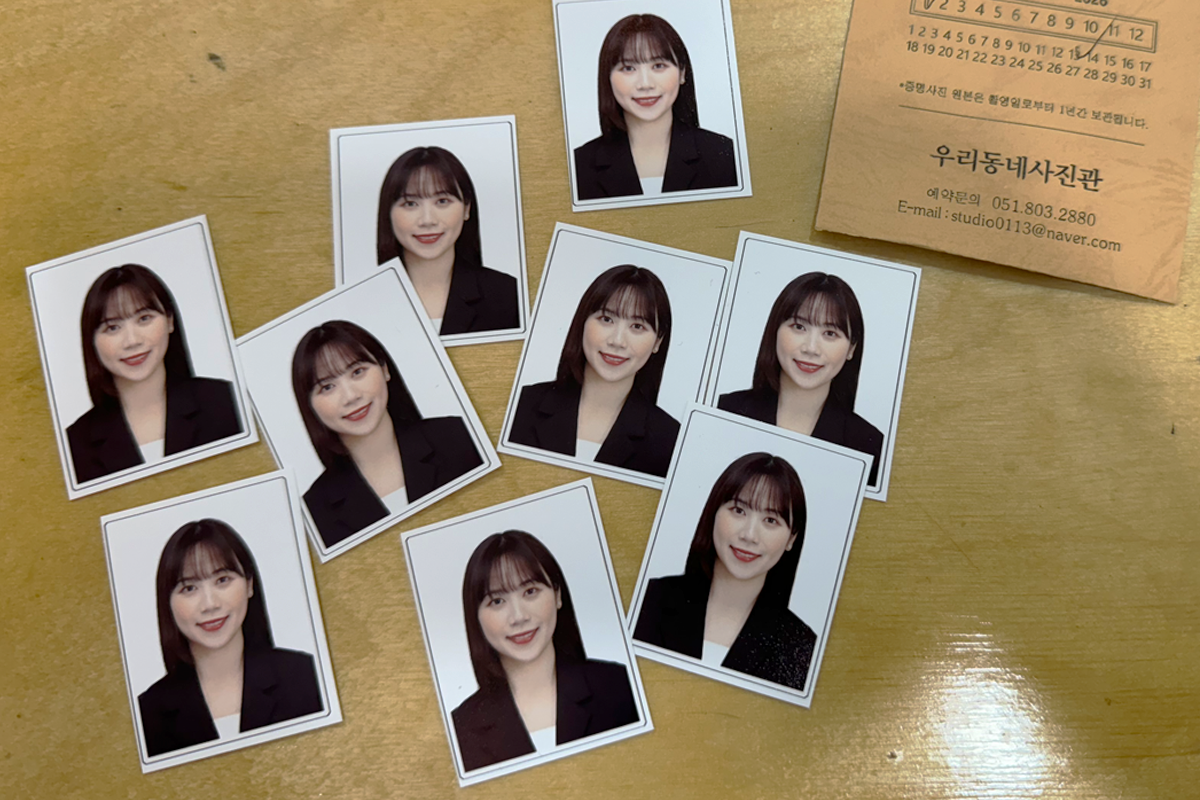 釜山證件照 2025 釜山棚拍 室內拍攝 釜山照相館推薦