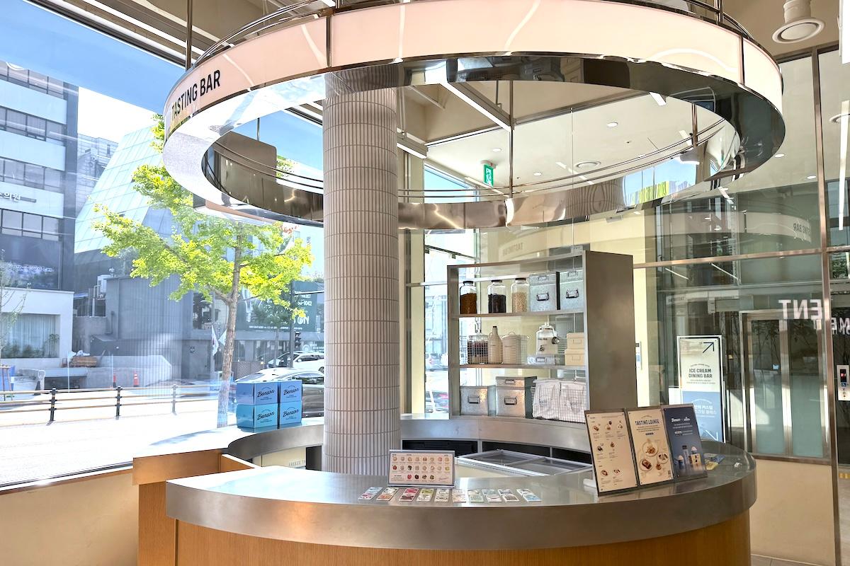 ベンソンクリーマリーソウル　ベンソンテイスティングラウンジ　韓国アイスクリーム　ソウルおすすめカフェ　韓国ソウルカフェ人気　狎鴎亭ロデオカフェ　江南カフェ　ソウル人気スポット　韓国人気スポット　韓国おすすめスポット　韓国デザート　韓国おしゃれカフェ