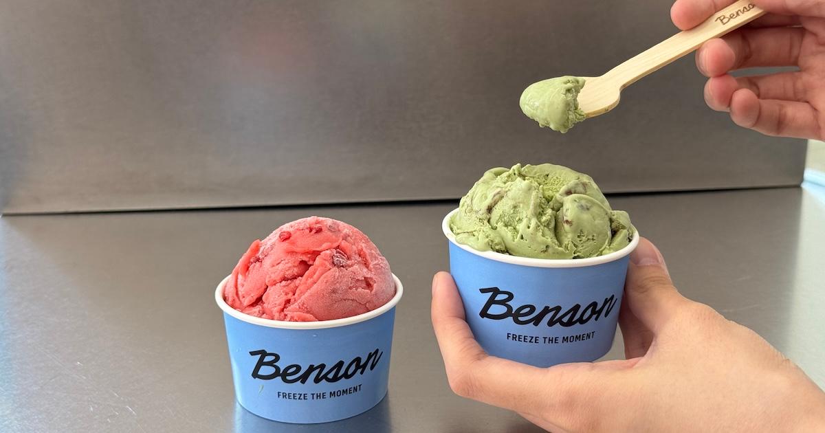 ソウル・狎鷗亭ロデオでおすすめ！韓国アイスクリームカフェ「ベンソンクリーマリーソウル」