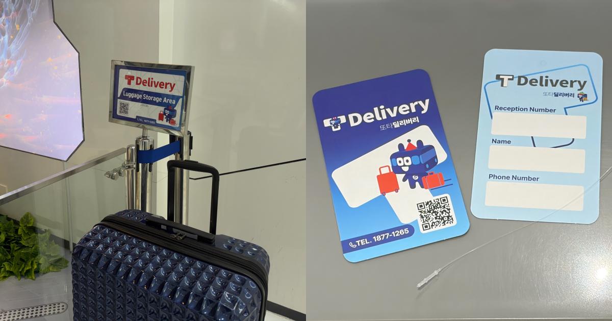 Incheon Airport–Seoul City Luggage Delivery Service T-Delivery