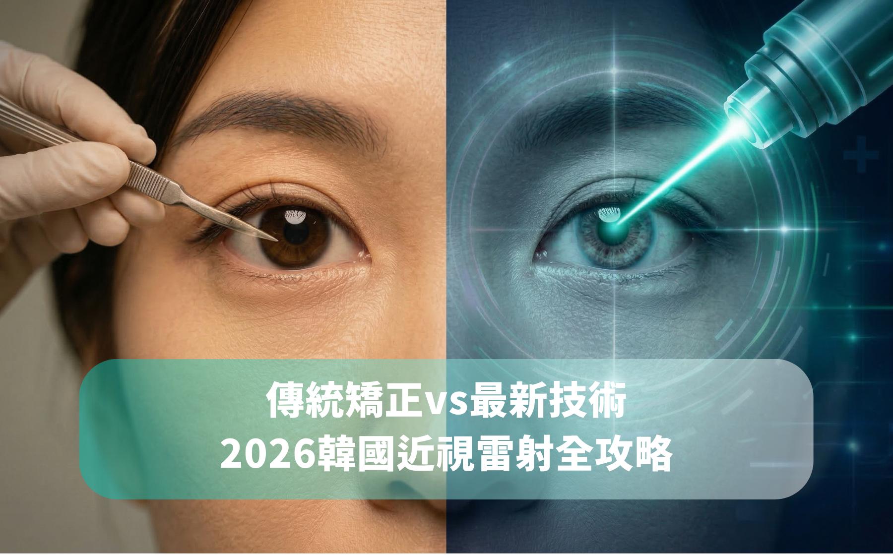 散光深、怕乾眼？最新近視雷射全攻略：全飛秒、SILK極飛秒、SmartSight深度比較