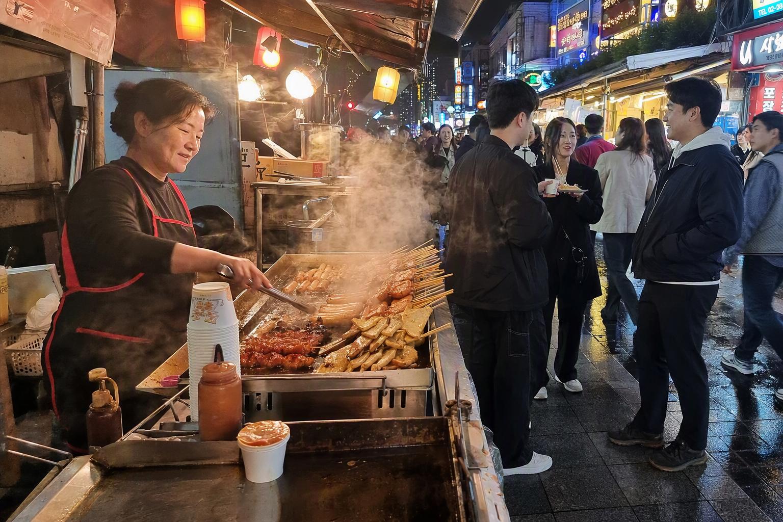 Ẩm thực đường phố Hàn Quốc, Phiên bản giản lược: Tuyến Seoul & Busan, Món ăn vặt và Mẹo thực tế