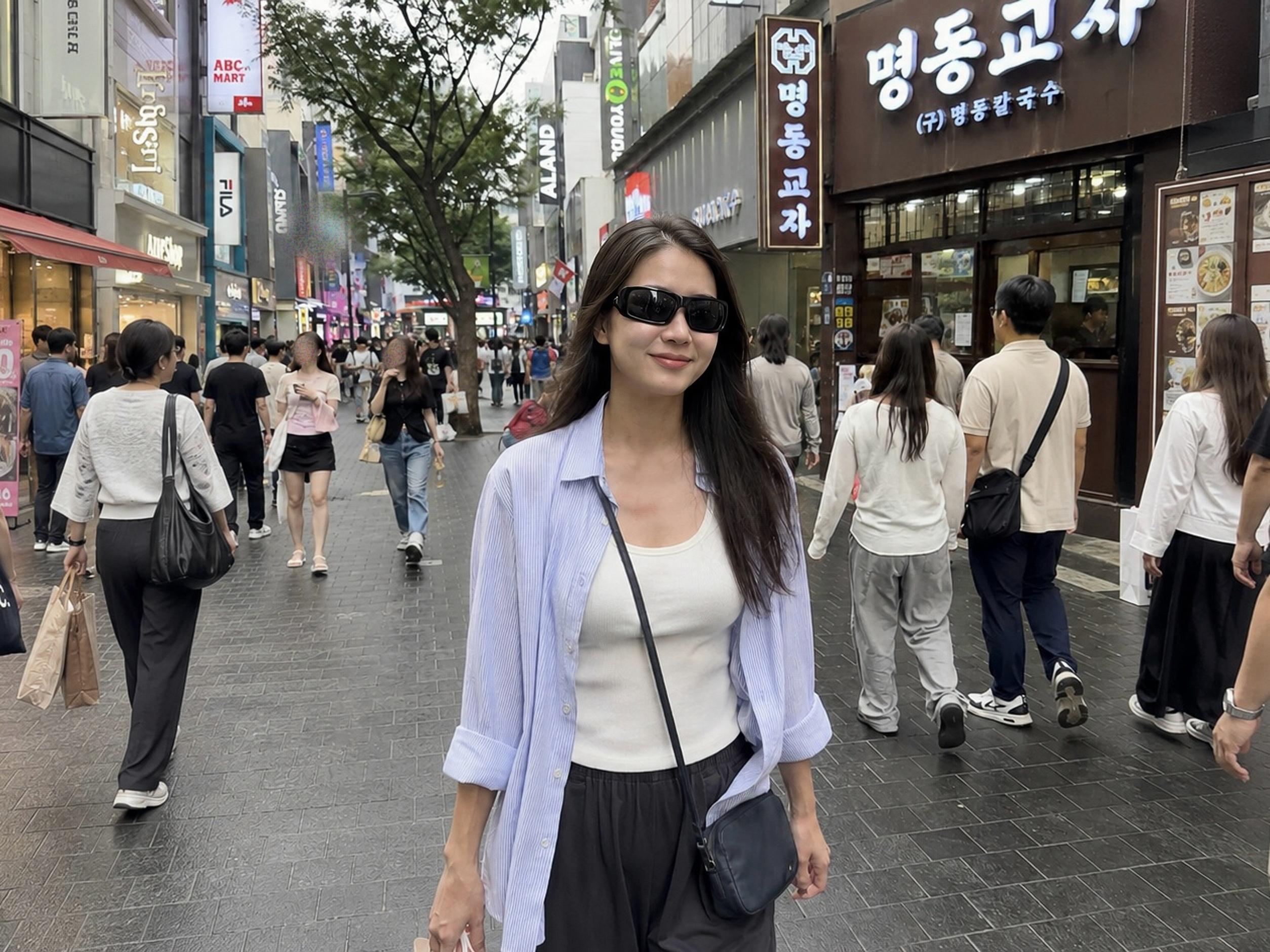 近視雷射術後隔天可安排輕鬆逛街與咖啡廳行程的示意照片