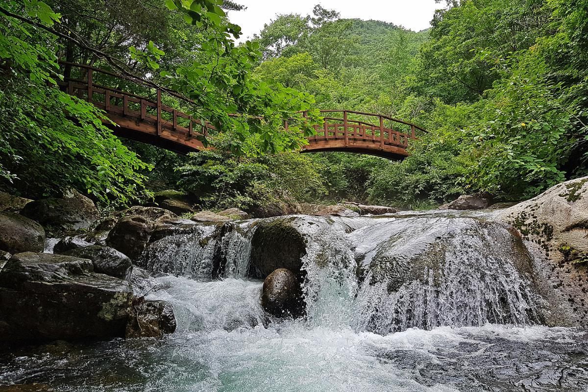 韓國行山四季自然風景與國立公園步道