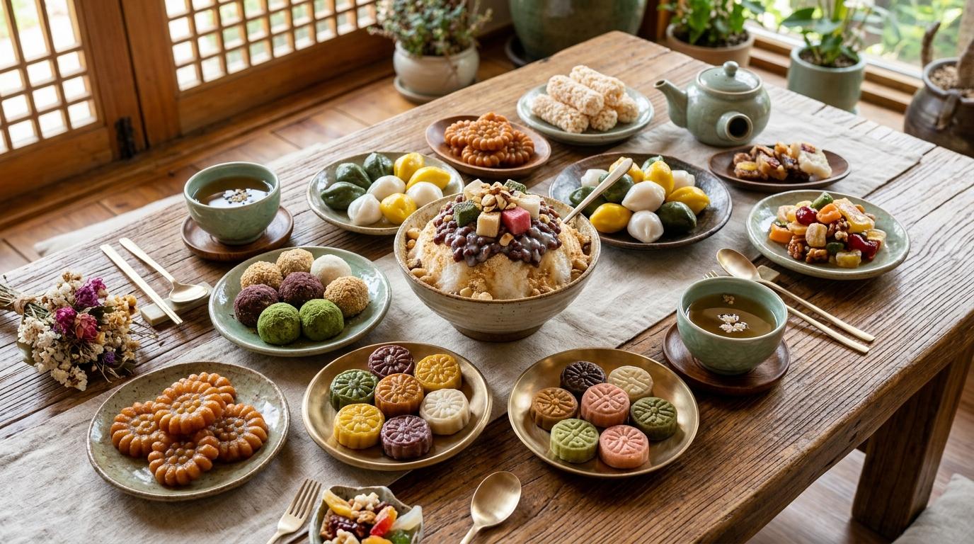 韓国で試したい伝統的な韓国のデザート