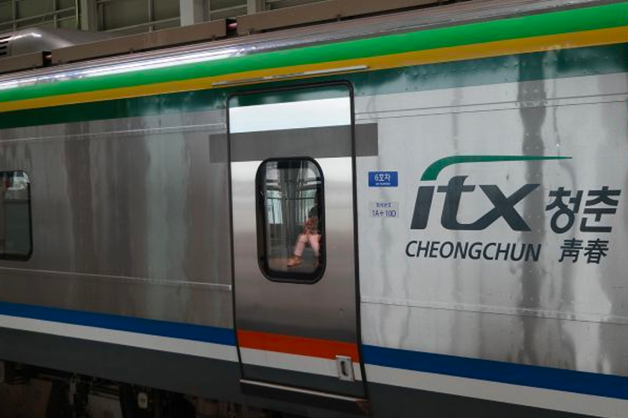 ITX‐青春、京春線、南怡島、加平、春川、上鳳駅、忘憂駅