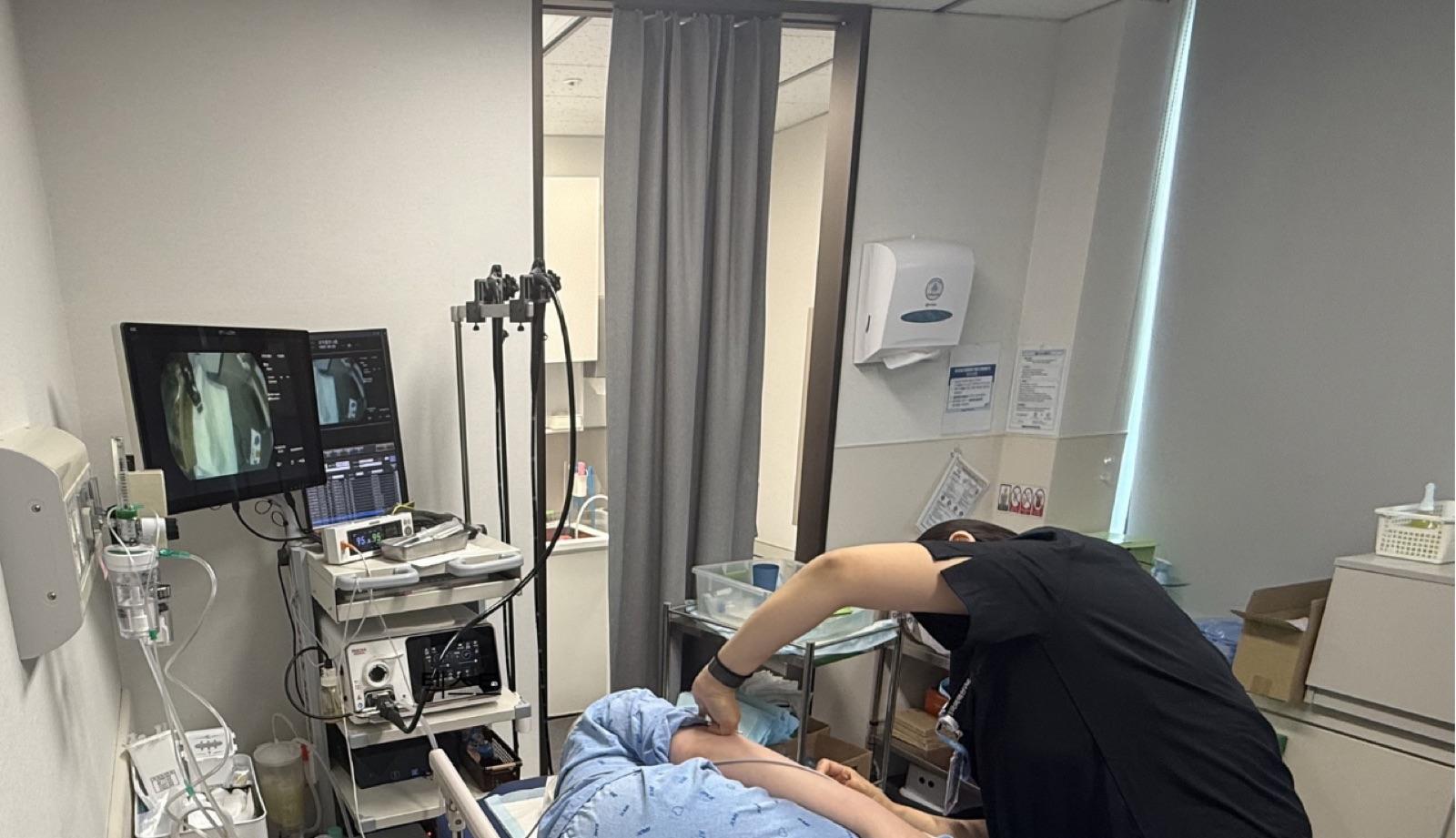 Gastroscopy preparation room at KMI Yeouido