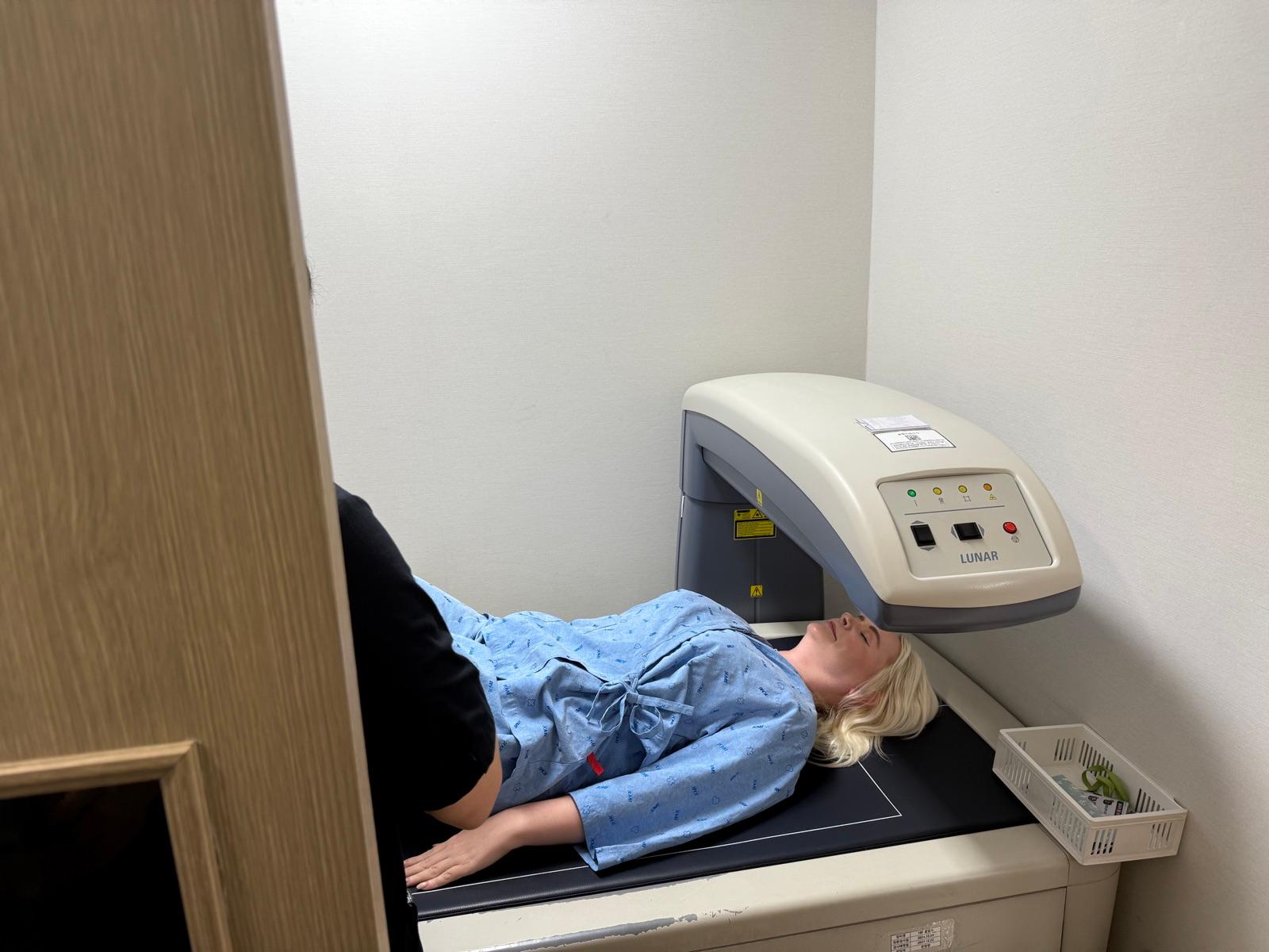 Bone density scan at KMI Yeouido