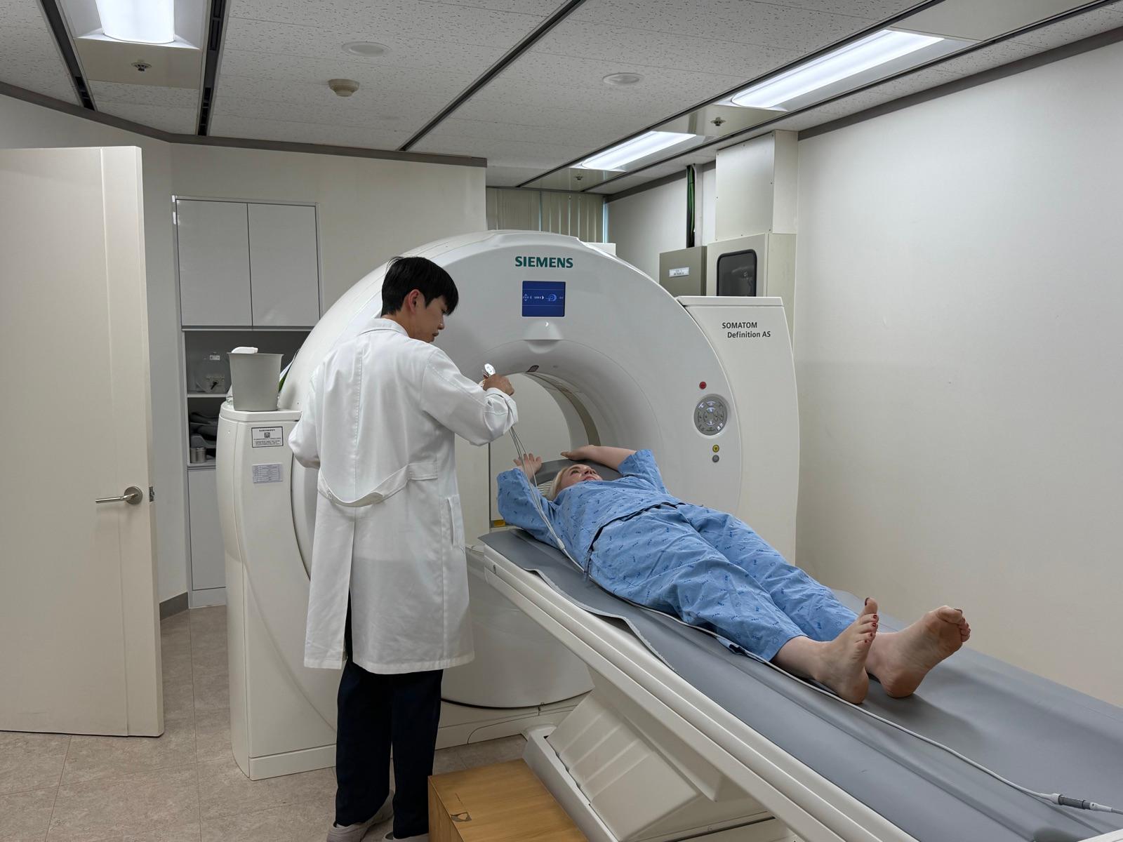 Coronary calcium CT scan at KMI Yeouido