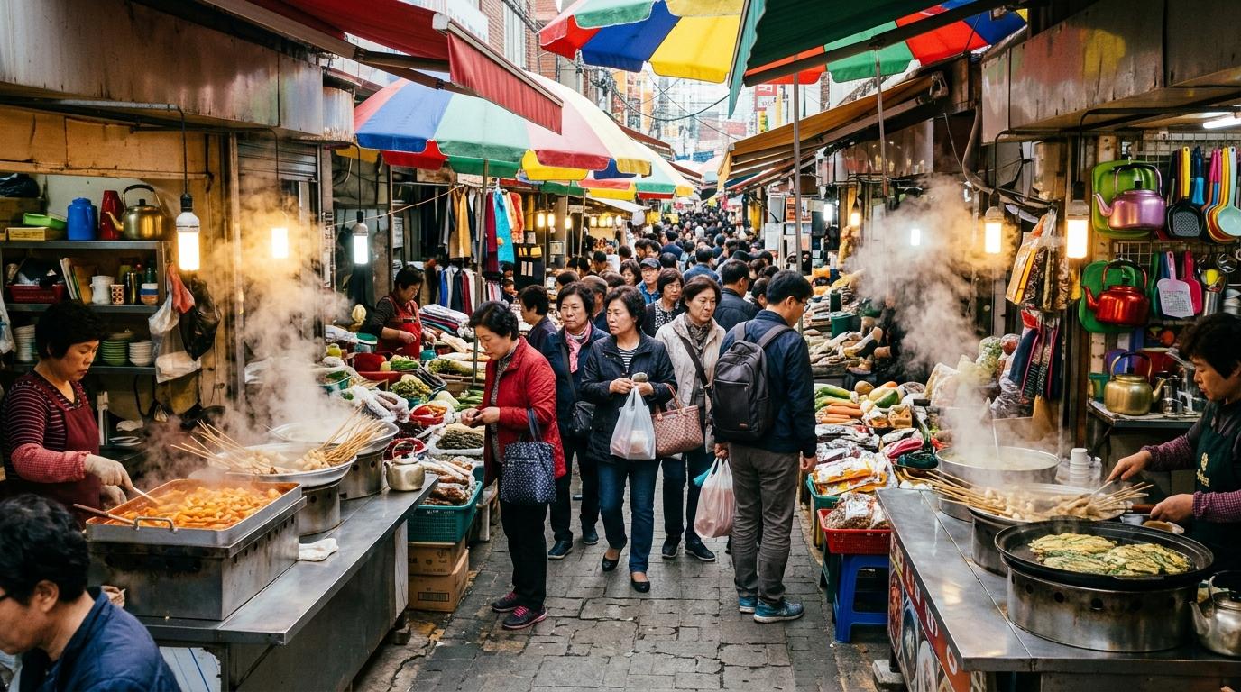 Où faire du shopping dans les marchés de Séoul : Namdaemun, Gwangjang, Dongdaemun et préférences locales