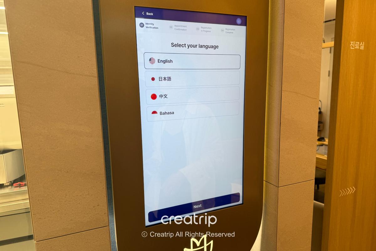 Multilingual questionnaire kiosk