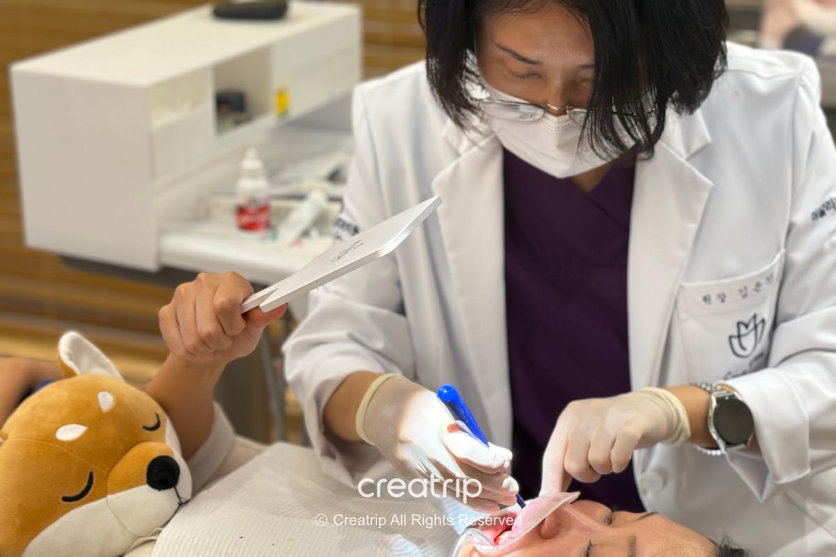 Professional oral care in progress