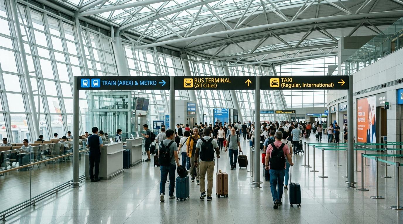 Wie man 2026 vom Flughafen Incheon nach Seoul kommt