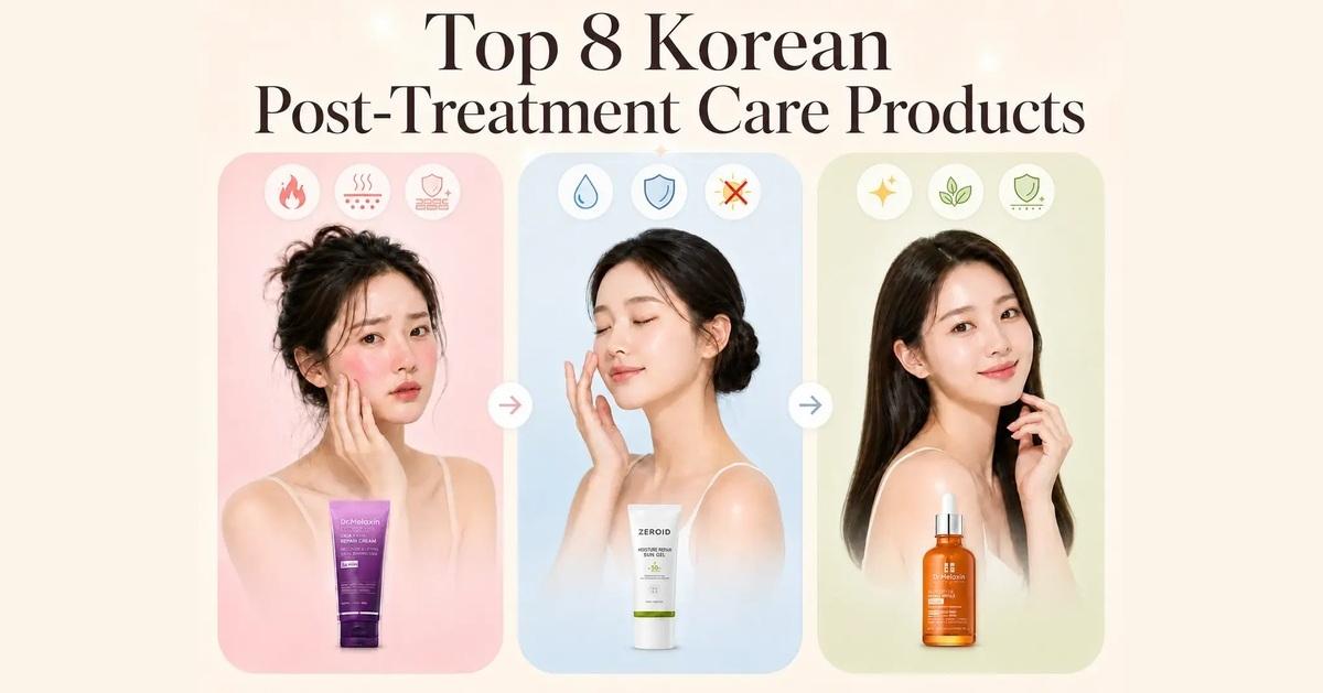 【2026】韓国の皮膚科施術後ケア | 薬局で買えるおすすめ8選
