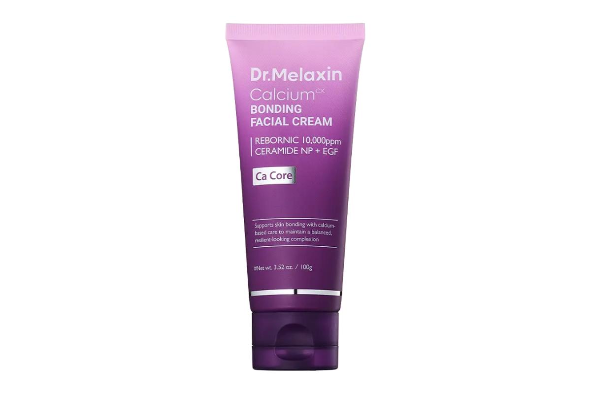 Dr.Melaxin カルシウムボンディングフェイシャルクリームのパッケージ