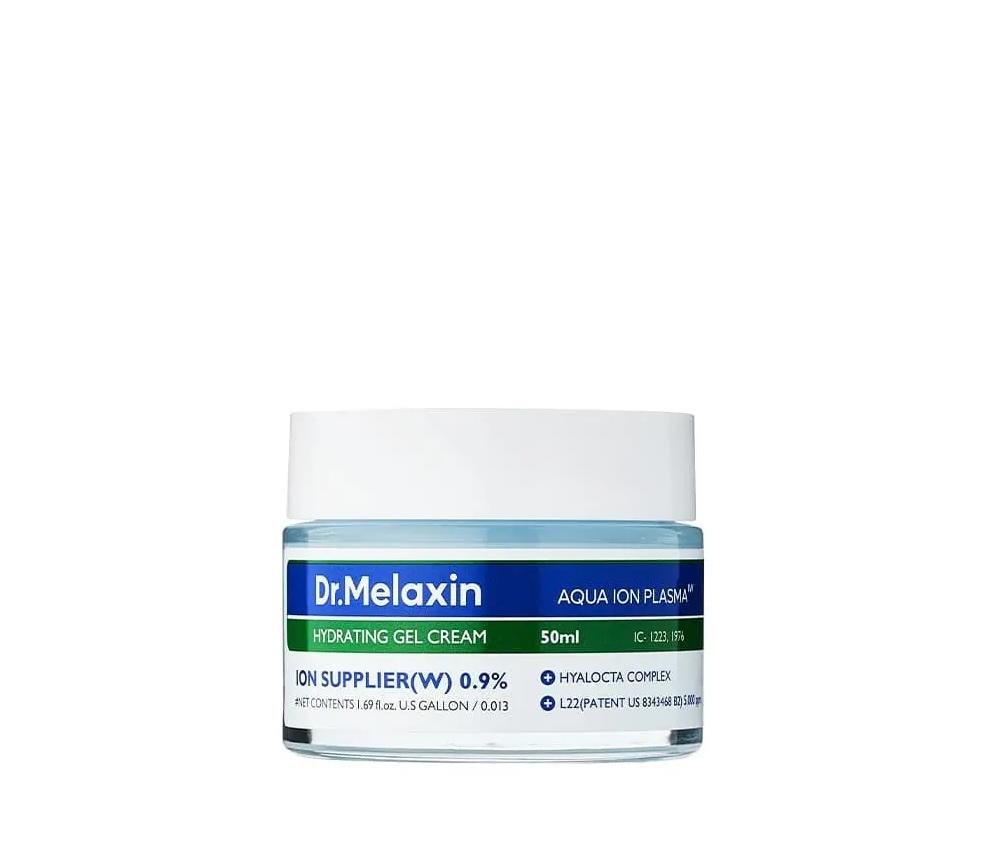 Dr. Melaxin Aqua Ion Plasma Hydrating Cream for dry skin after dermatology treatment