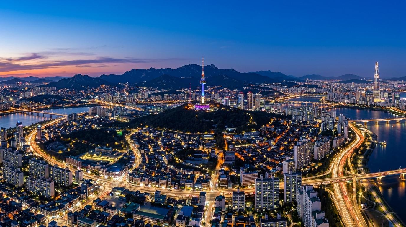 Luoghi bellissimi per fotografare Seoul: vedute dello skyline, strade hanok, notti sul fiume e vicoli retrò