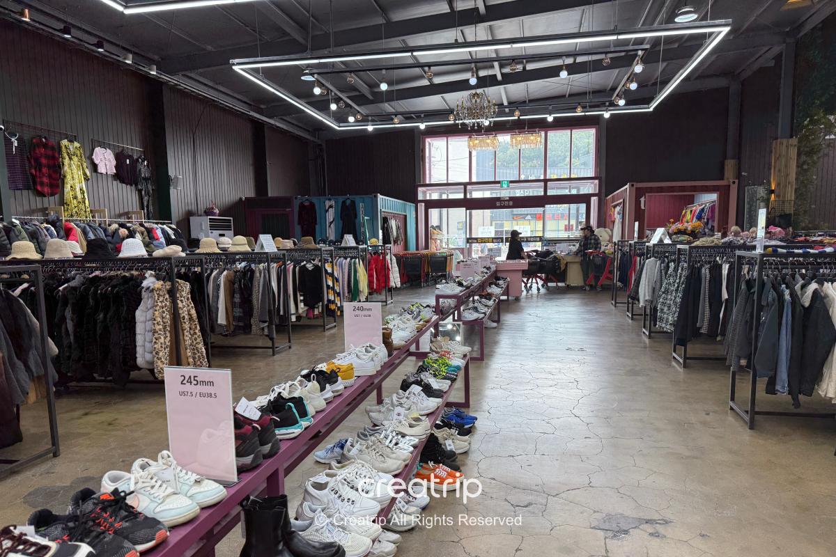 Freedy — Interior of the women’s vintage store