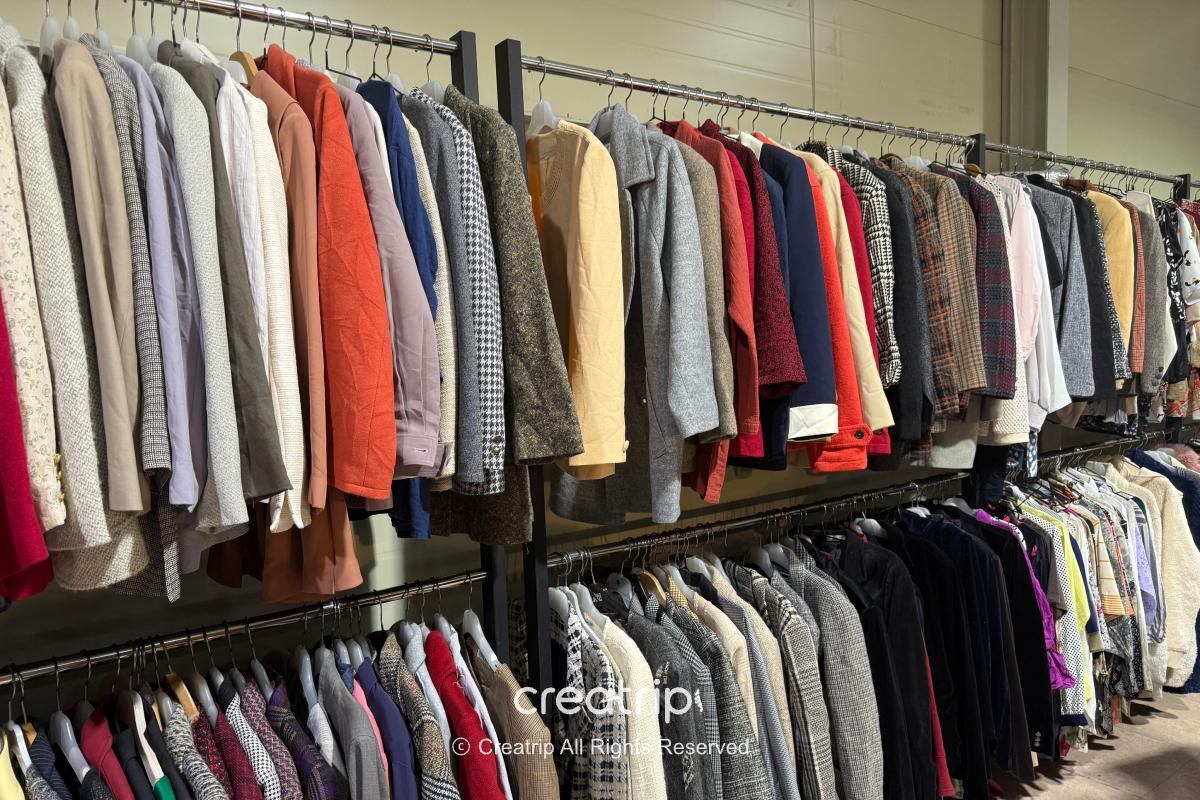 Freedy — Shirts and jackets hanging on racks