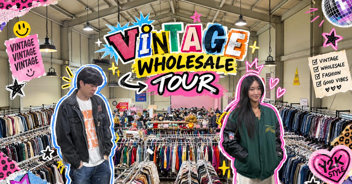 Freedy | Korean Vintage Wholesale Market Tour