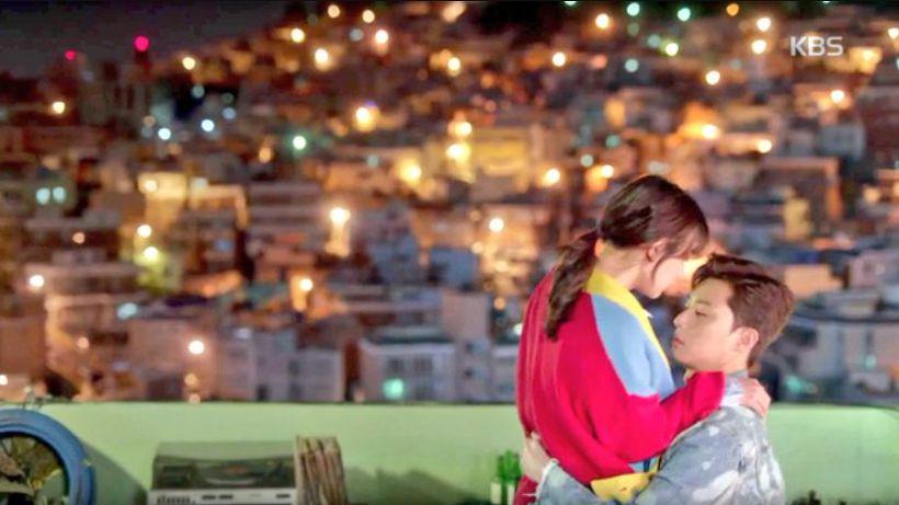 Romantic night city view representing love and relationships in Korean culture.