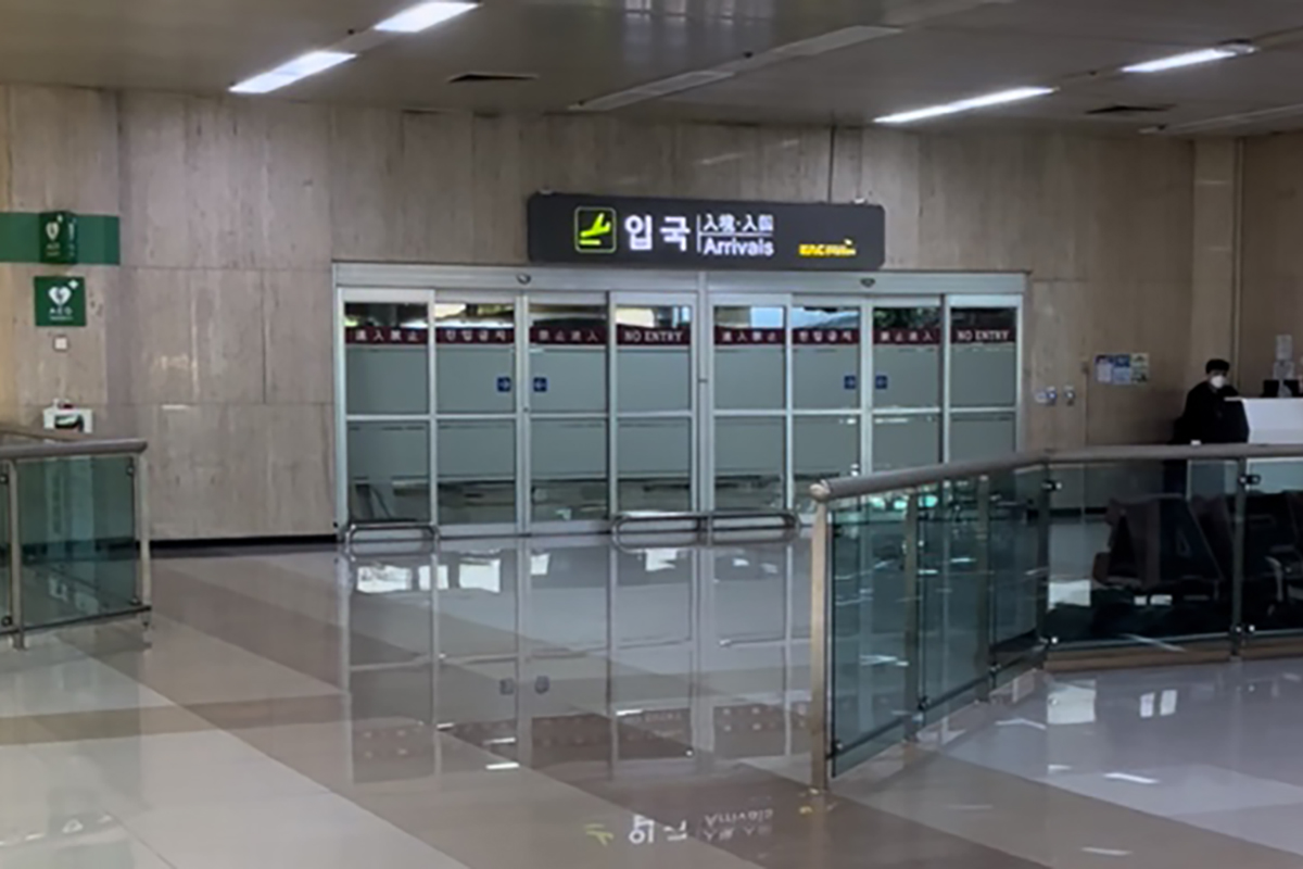2025金浦機場國際線入境