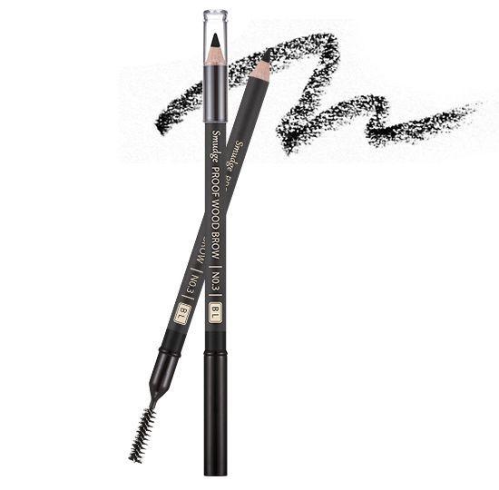 MISSHA Smudge Proof Wood Brow pencil designed for precise application, preventing smudging of eyebrows.