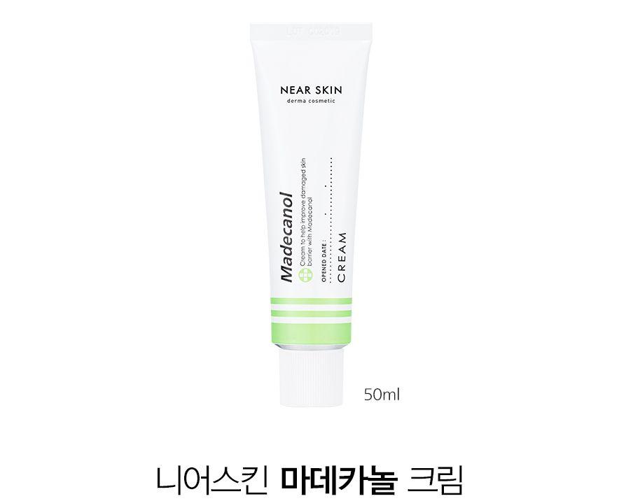 MISSHA Near Skin Madecanol Cream known for its reparative properties against damaged skin.