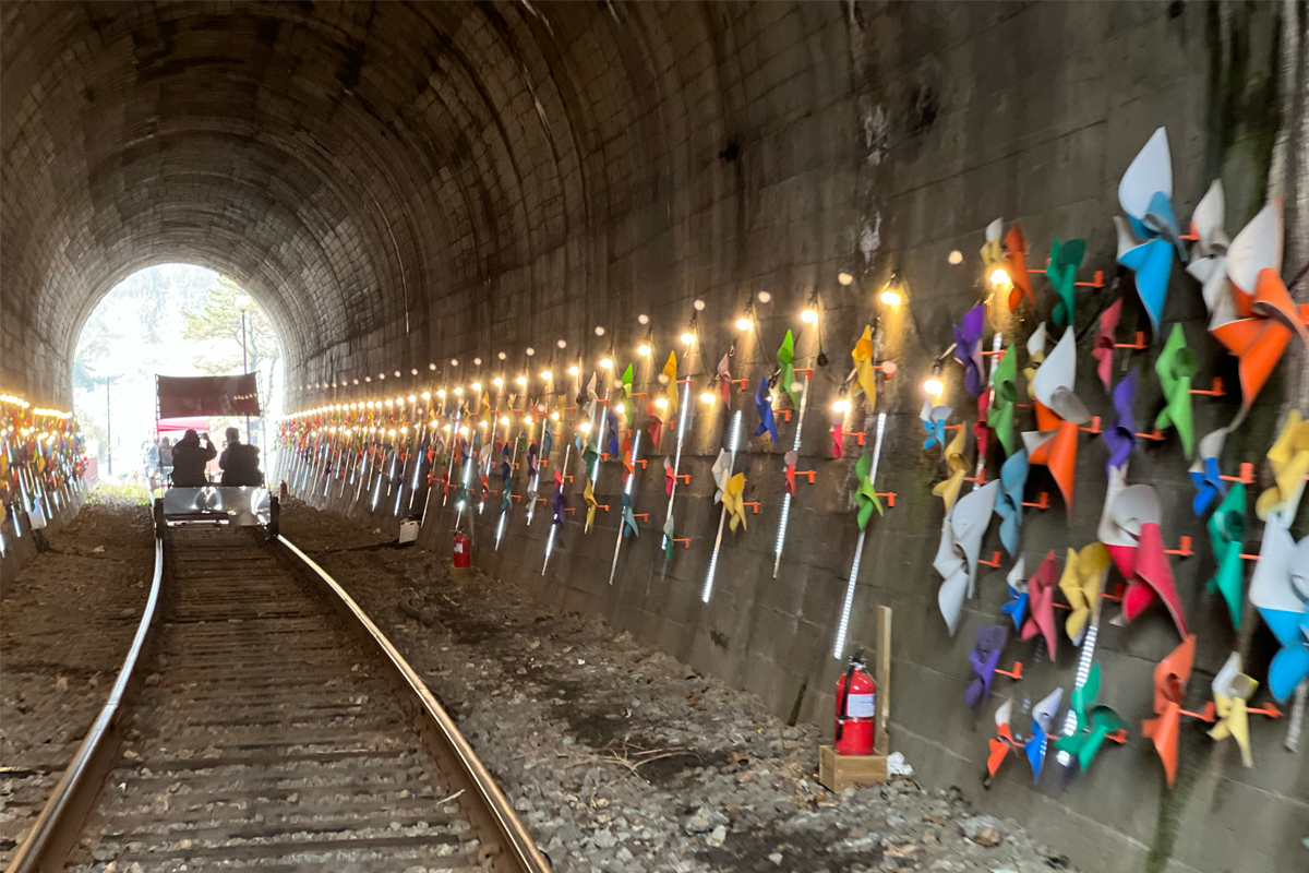 韓国地方旅行、韓国観光地、江原道、カンウォンド、春川、チュンチョン、江村レールバイク、金裕貞駅