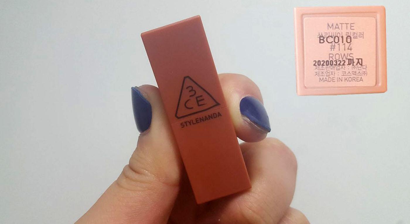 3CE MOOD RECIPE LIP COLOR  | Review on 3CE