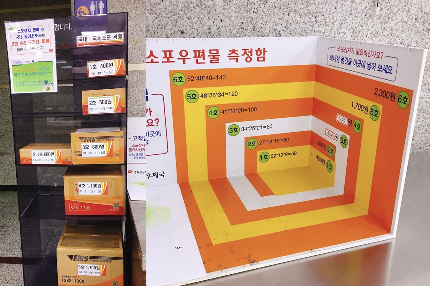 韓國郵局EMS教學