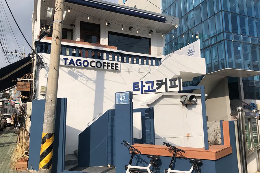 TAGO Coffee 타고 커피, cafe đẹp ở haeundae