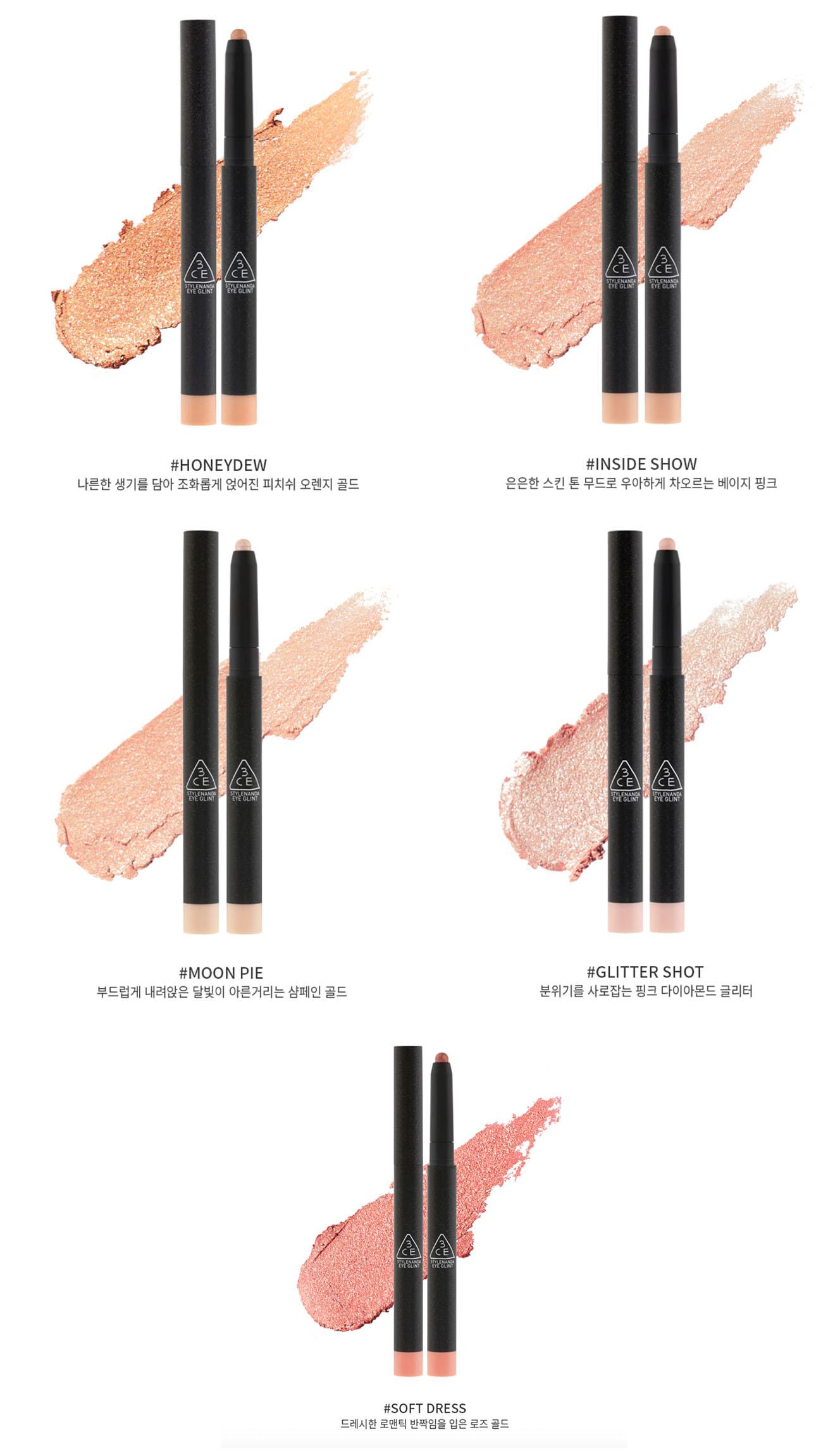 Must Buy Items from 3CE 2025 | Top six recommendations from 3CE! From glitter eyeliners to lipsticks.