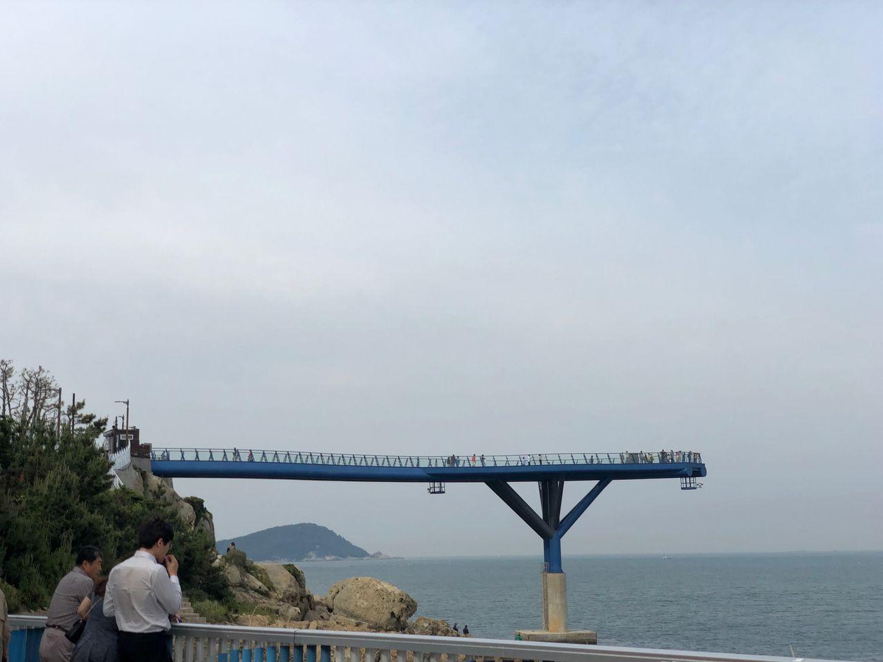 釜山青沙浦 青沙浦交通方式 雙胞胎 紅白燈塔