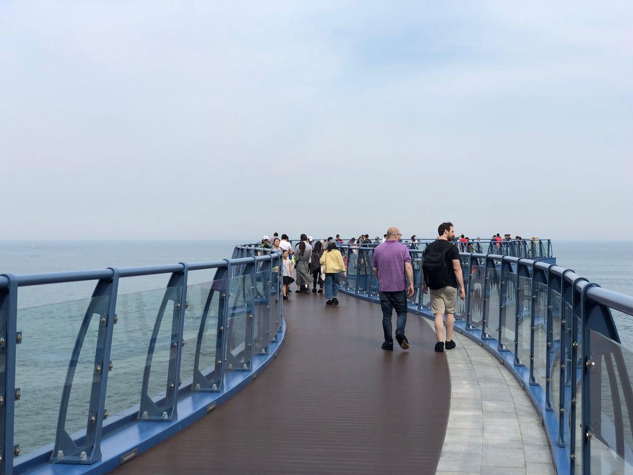 釜山青沙浦 青沙浦交通方式 雙胞胎 紅白燈塔