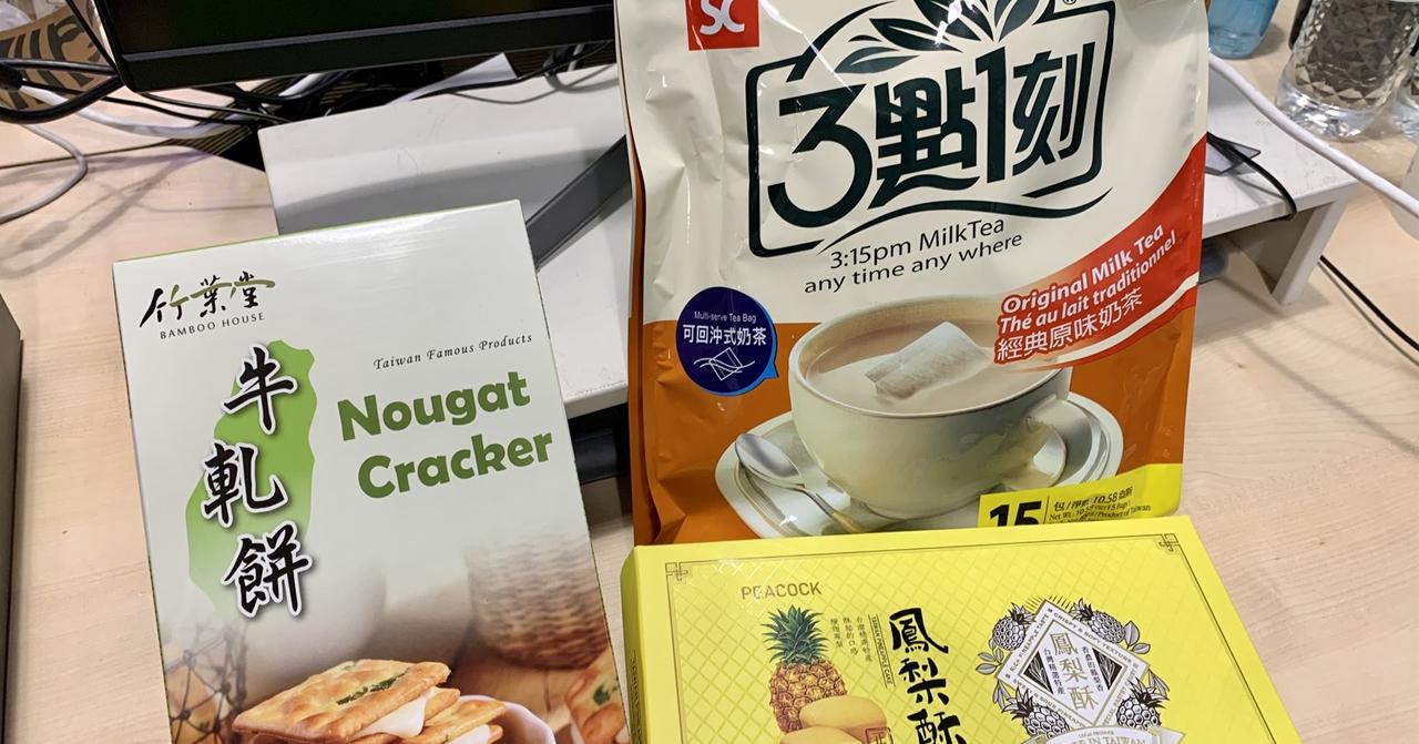 韩国人爱的台湾零食/饮品