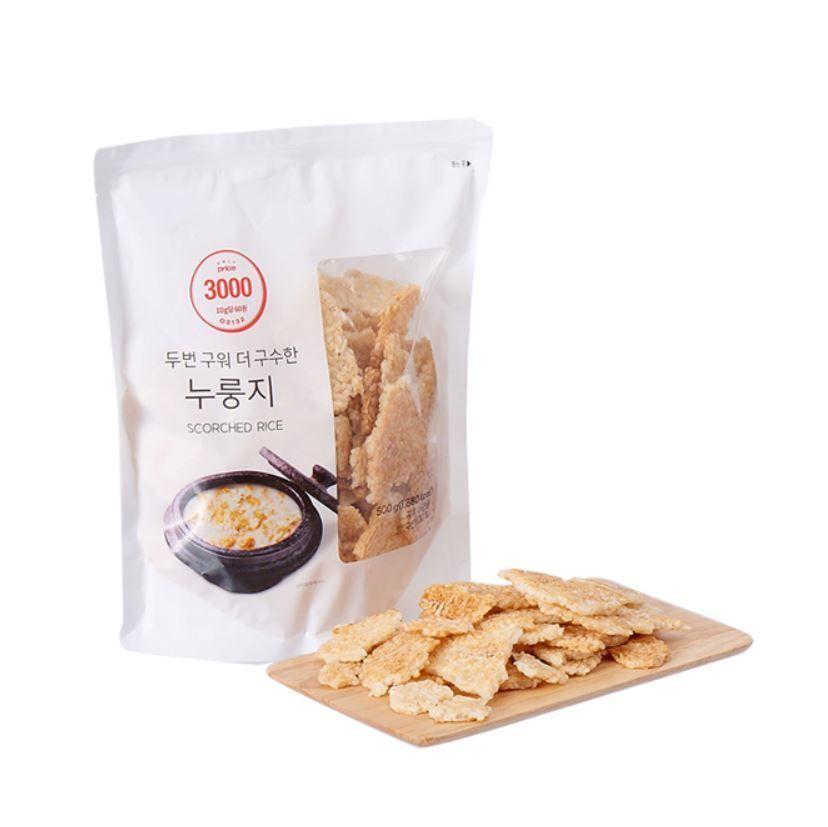 Lotte Mart Only Price – Zweimal gebackene Reissnacks: Knusprige Reissnacks im Lotte Mart.