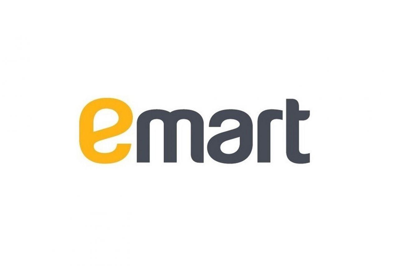 Emart Sign: Ein beliebtes Supermarktkette-Logo in Korea.