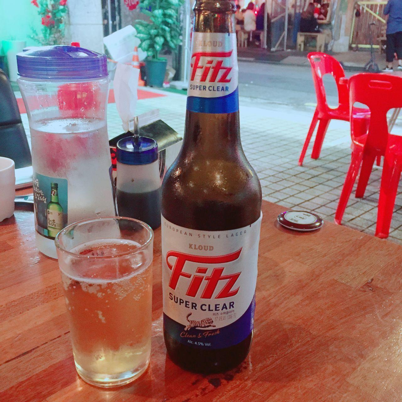 Fitz 啤酒與美味火鍋的和諧搭配，韓國餐廳常見的選擇