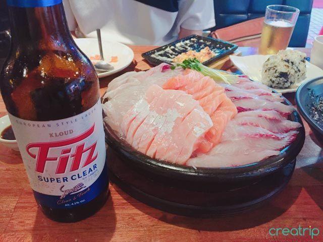 炙燒鮮魚與 Fitz 啤酒，美味又愜意的韓國用餐搭配