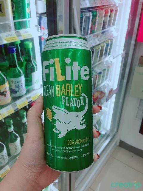 Filite 啤酒單罐展示，適合第一次嘗試的啤酒飲用者
