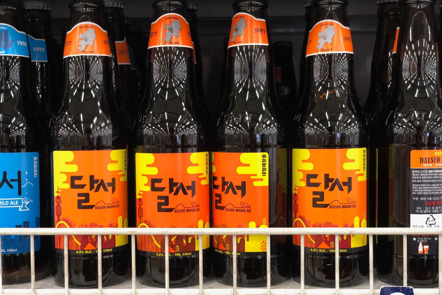 達西啤酒，名稱取自大邱市達西區，以特殊地名為特色的韓國啤酒