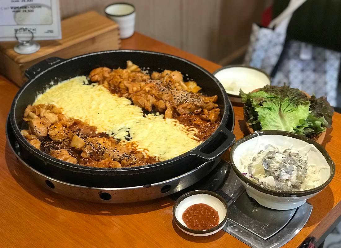 韓国、韓国旅行、韓国観光、ソウル、ソウル旅行、江南、カンナム、韓国グルメ、ソウルグルメ、韓国レストラン、韓国料理、韓国焼肉、サムギョプサル、海鮮料理、フュージョン料理、タッカルビ