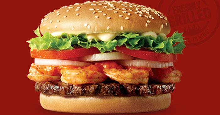 韩国限定汉堡王MENU