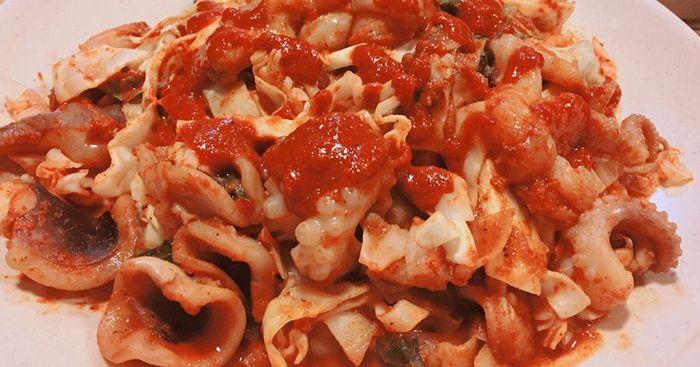 明洞肥牛辣章魚食記